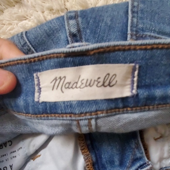Madewell 9" HIGH-RISE SKINNY Jeans size 28 - Picture 5 of 8